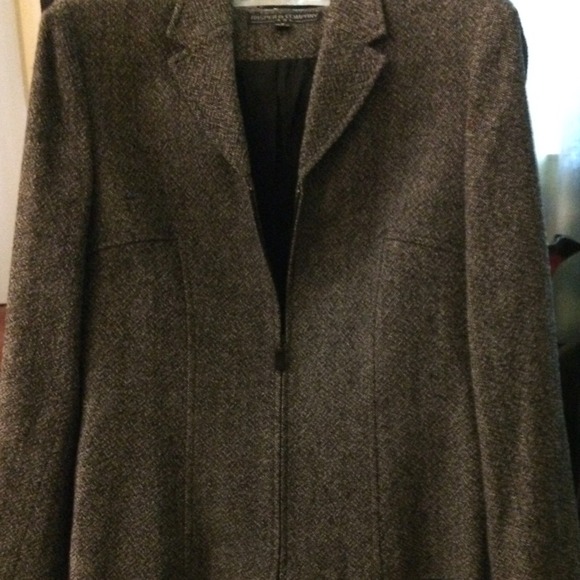 Tweed suite, black/grey very nice condition 😊