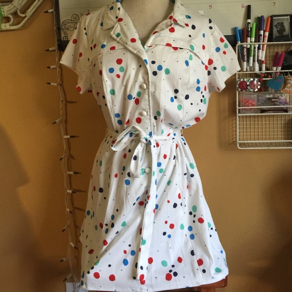 Polka dot dress