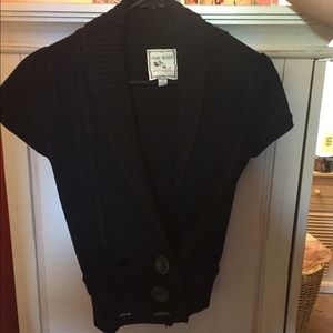 Short sleeve cardigan!