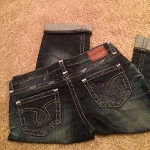 Big Star "LIV" capri jeans sz 32