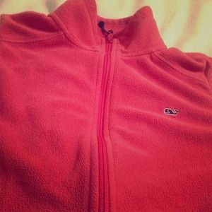 Vineyard vines fleece vest