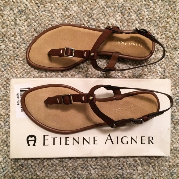 Brown Sandals with Buckle