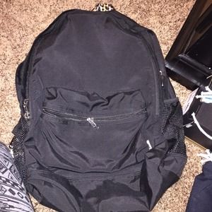 Black & Leopard Victoria Secret backpack