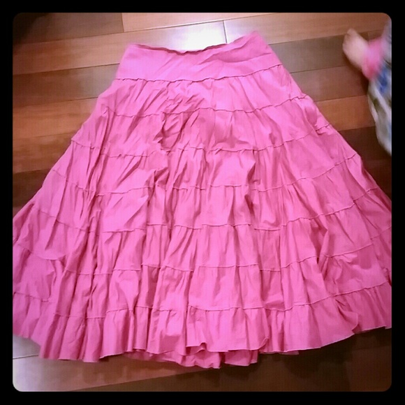 Pink salsa skirt