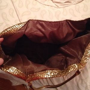 Bags - Gold Straw Tote Bag! Bags - Gold Straw Tote Bag!