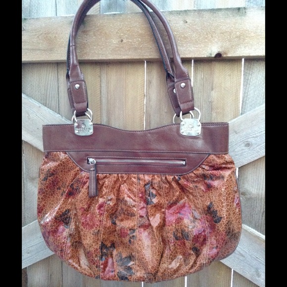 Brown Rosetti Purse