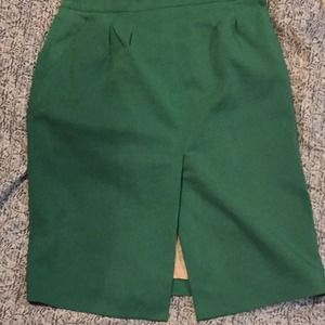 Green Zara Skirt