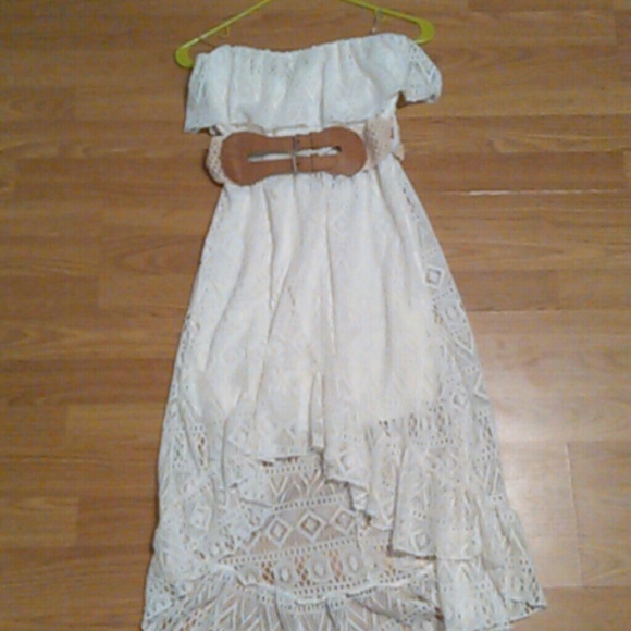 ✨SALE✨ Gorgeous White summer high low dress!! 👗