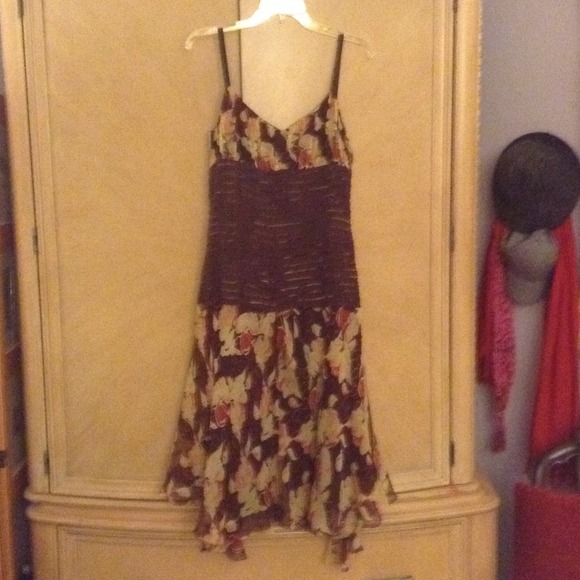 Beautiful silk dress--PRICE REDUCED!!