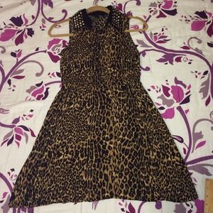 Nice summer dress with silver detailing