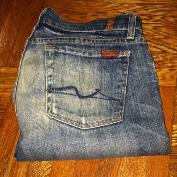 Womens 7 for All Mankind bootcut jeans
