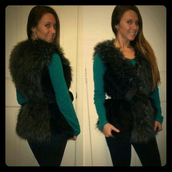 H&M Fur Vest NWT - Picture 4 of 4