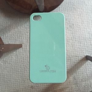 Teal iPhone 4/4s case