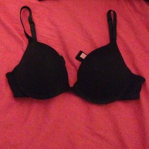 Black Push Up PINK Victoria's Secret Bra