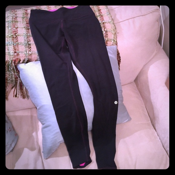 Lululemon Reversible Wunder Under Leggings-Size 4