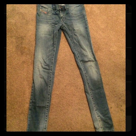 Diesel size 28 demon jeans