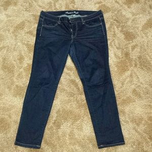 Dark wash jegging