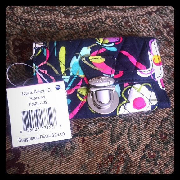 NWT Vera Bradley Card Swipe Wallet