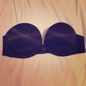 Victoria's Secret Black strapless bra