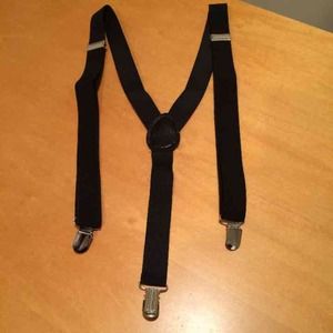 Black suspenders