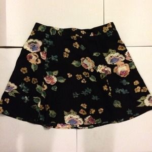 Floral Vintage Inspired Skater Skirt