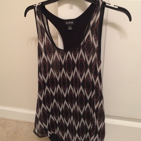 Patterned tank
