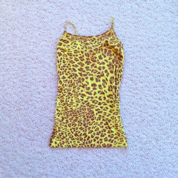 Crazy leopard print tank top!