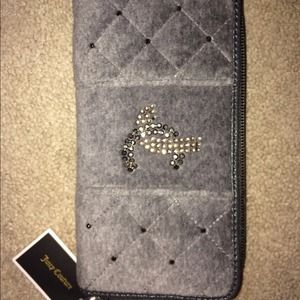 Juicy couture velour wallet