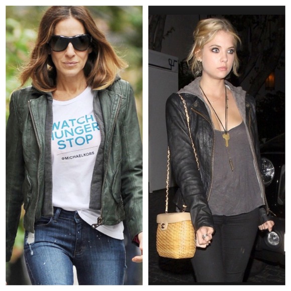 Doma Leather Jacket with Hood - Picture 2 of 8