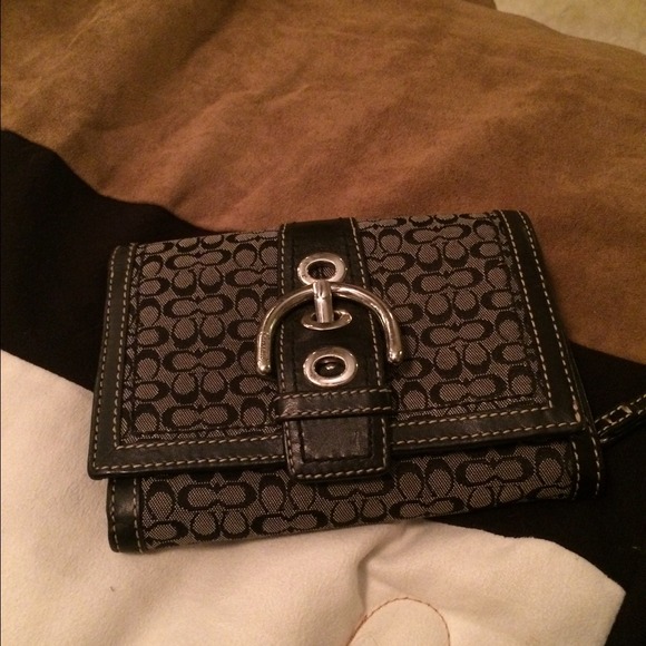 Authentic coach wallet