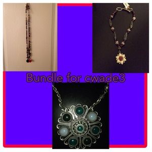 Lucky brand necklace bundle for cwade3