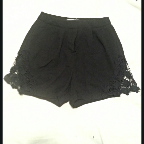 High waisted shorts