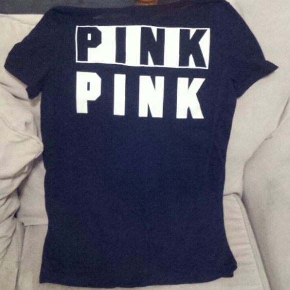 PINK v neck new!