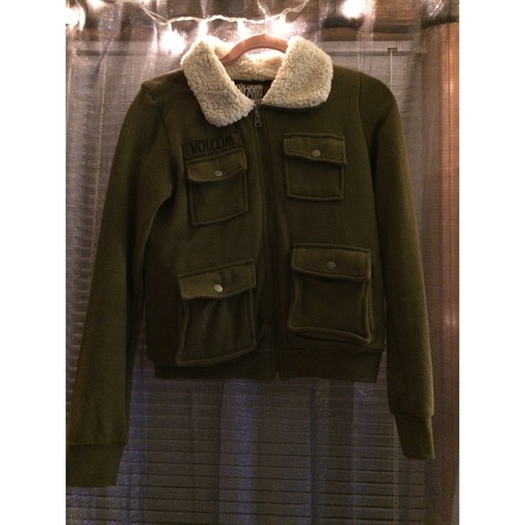 Volcom bomber jacket