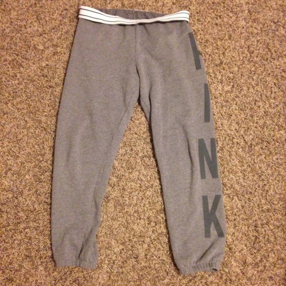 Grey Victorias Secret campus sweats - Picture 3 of 4