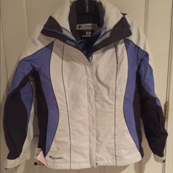 Columbia Blue & White Double Jacket- $=negotiable