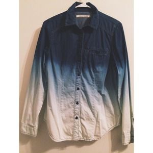 denim ombré button up from American Rag!