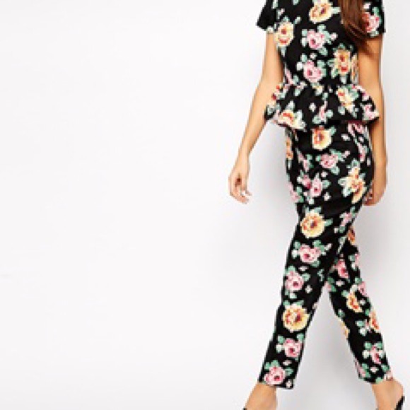 ASOS Floral Print Pants - Picture 1 of 3