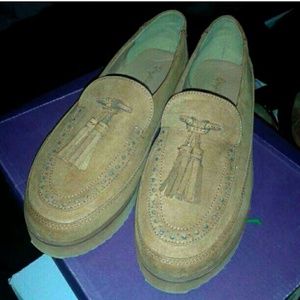 On Hold -Brown loafer creepers