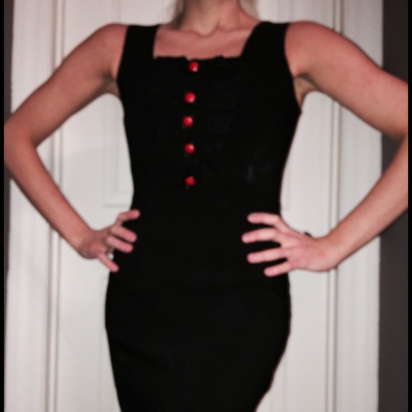 Cute short black dress