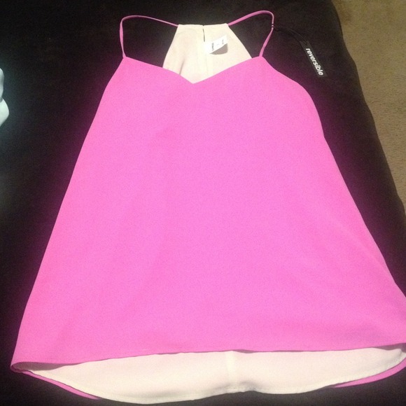 Pink & Nude reversible blouse