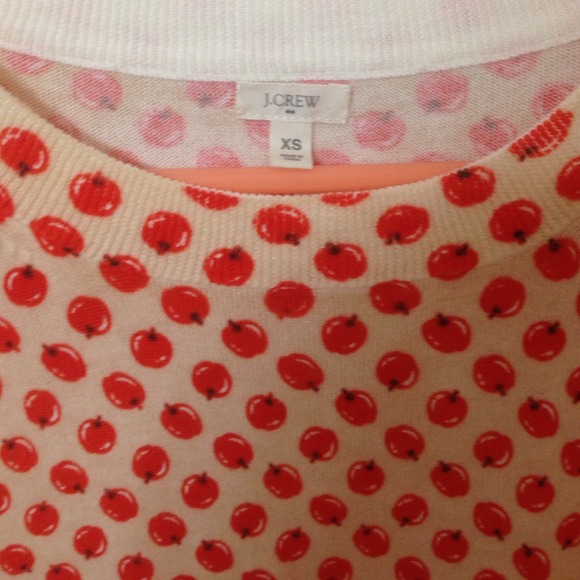 SOLD. J Crew Tangerine Sweater