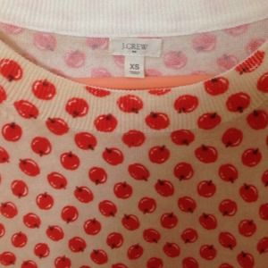 SOLD. J Crew Tangerine Sweater