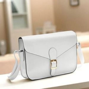 White Bag Faux Leather