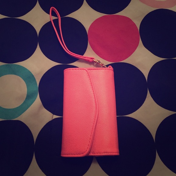 iPhone 5/5s Wallet Case (pink)