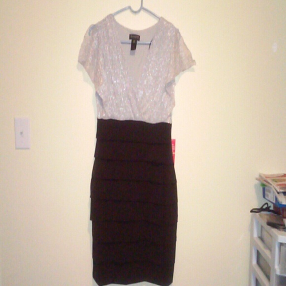 Enfocus Studo Dresses & Skirts - A Black & Silver Cocktail Dress