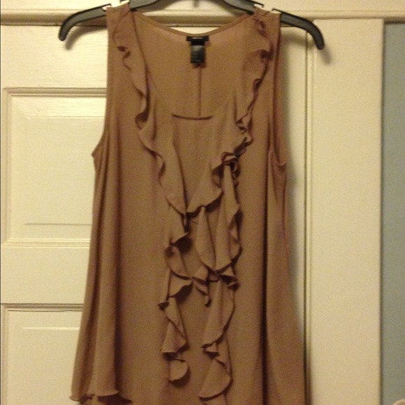 H&M pink sleeveless shirt. Size 8.