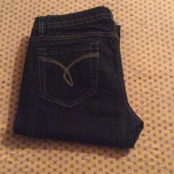 Denim pants not skinny, straight - Picture 1 of 4