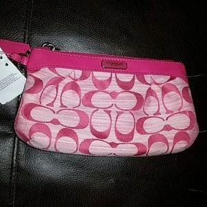 Coach wristlet