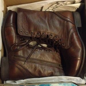 Steve Madden Combat Boots